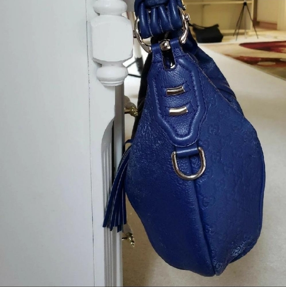 AUTHENTIC GUCCI 240261-493075 SHIMA TASSEL… - Picture 3 of 12